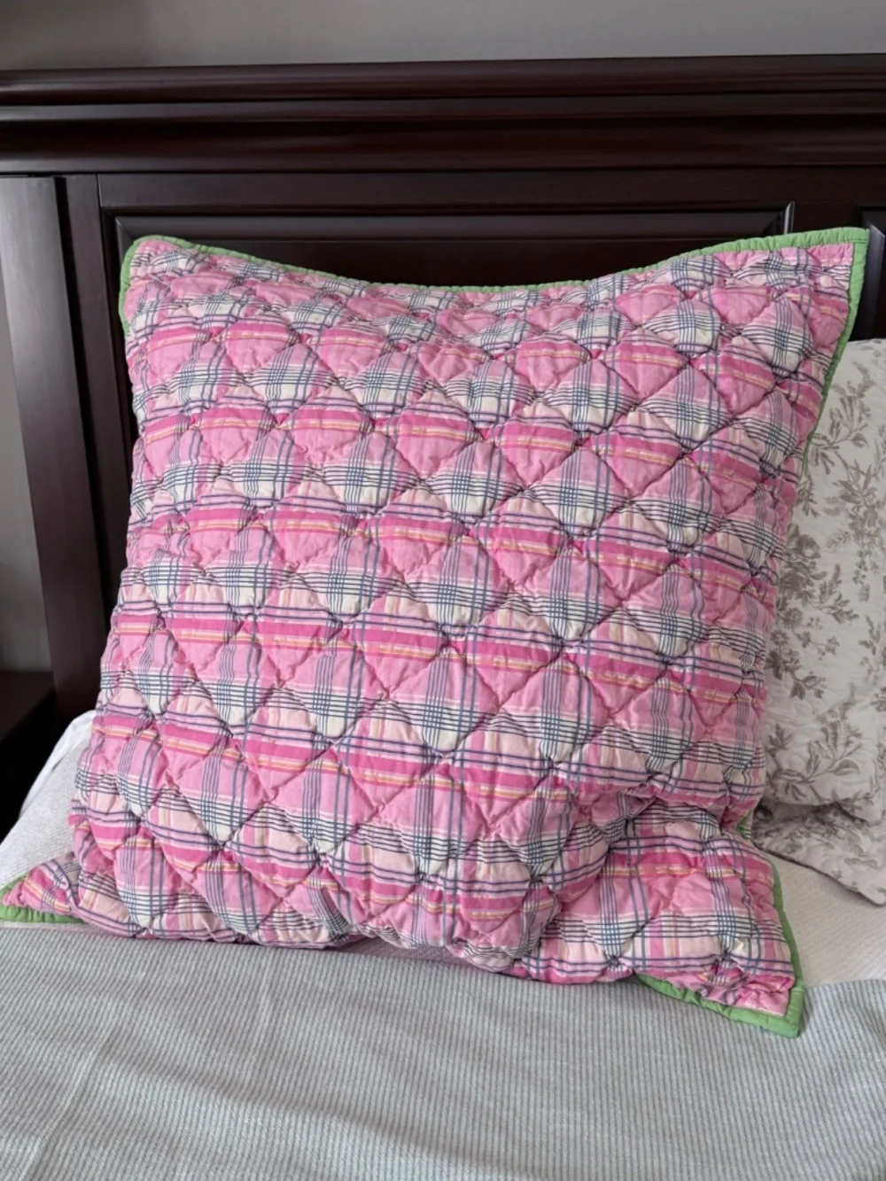 Studio D Plaid Euro Sham
